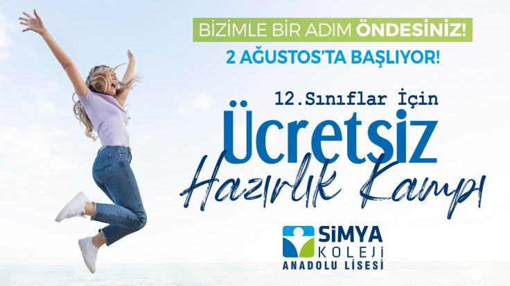 12. SINIFLAR İÇİN ÜCRETSİZ HAZIRLIK KAMPI