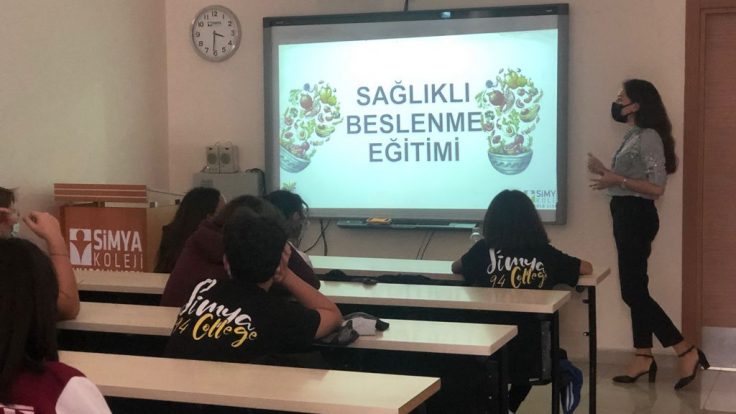 DİYETİSYEN İKBAL SEY ÖĞRENCİLERİMİZLE BULUŞTU