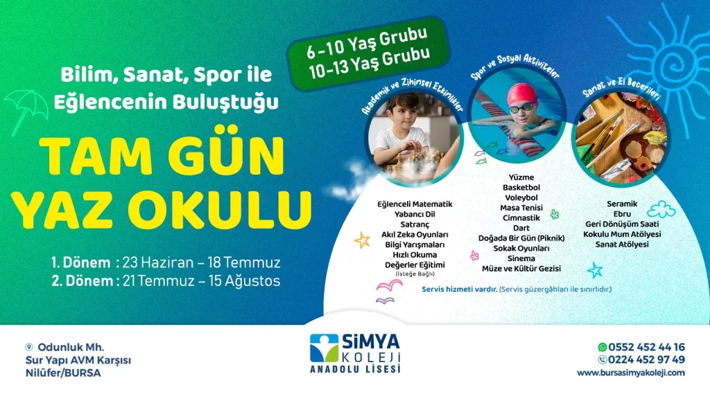 Bursa Yaz Okulu 2025